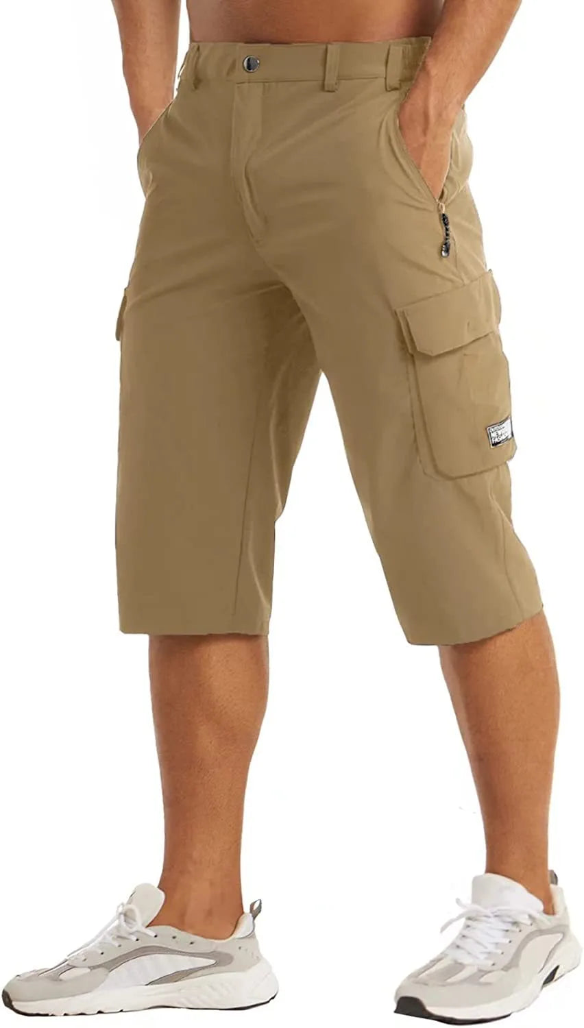 Harry | Quick-Dry Tactical Cargo Shorts for Men in Capri Length