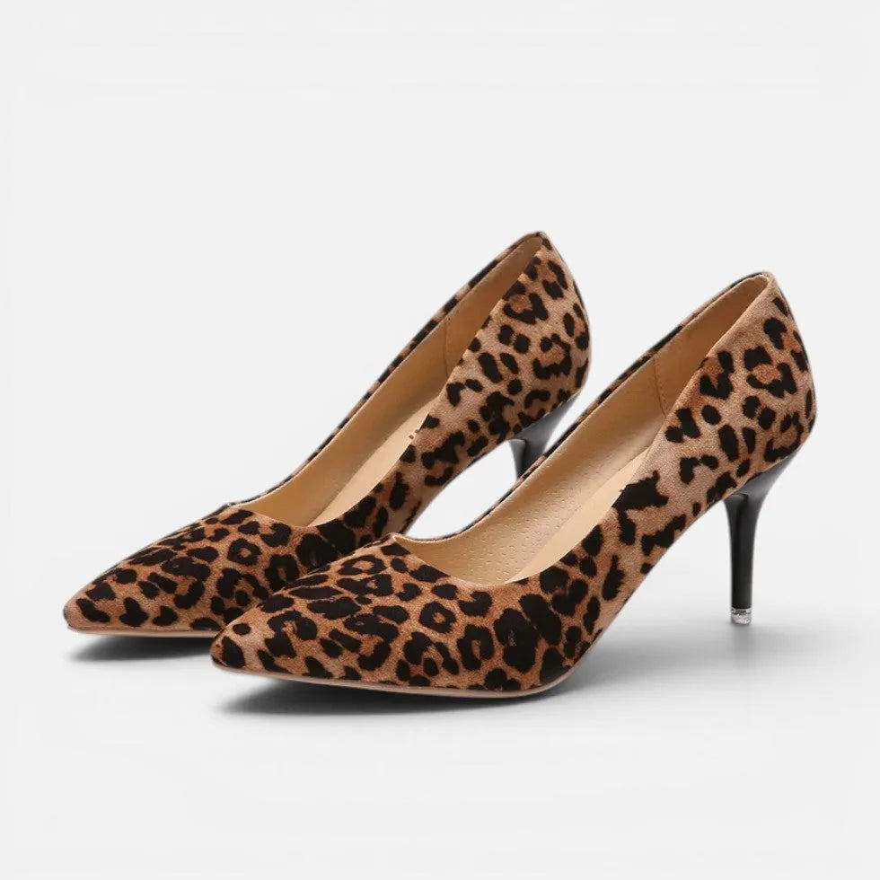 Katie | Orthopedic Suede Pointed Toe Kitten Heels for Women