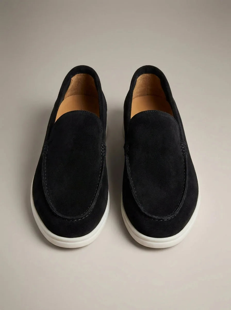 Charles | Men's Suede Slip-On Loafers with Comfort Sole